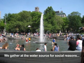 We like movable seating,
with some sense of order.
 