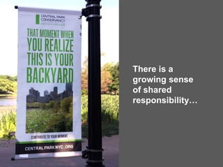 Today’s public
seating provides
democratic
access to dining
with a multi-million
dollar view.
 