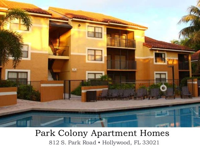 Park Colony Apartments Hollywood Park Colony Apartments Hollywood