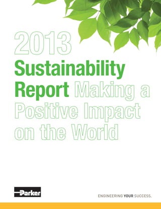 Sustainability
Report
 