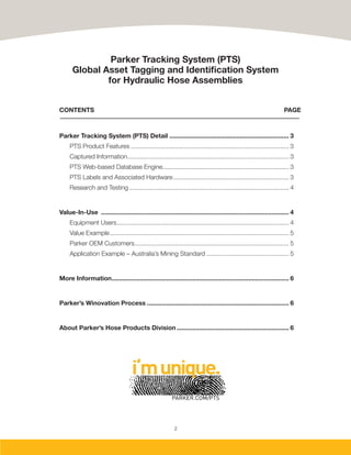 Global Asset Tagging and Identification System for Hydraulic Hose ...