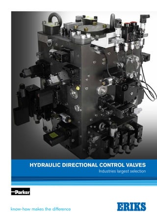 HYDRAULIC DIRECTIONAL CONTROL VALVES
Industries largest selection
 