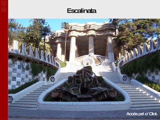 Escalinata Accés pel c/ Olot. 