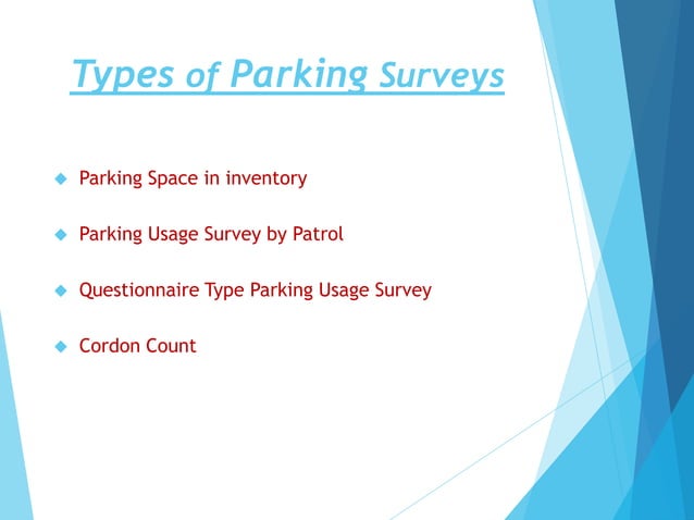 Parking problems