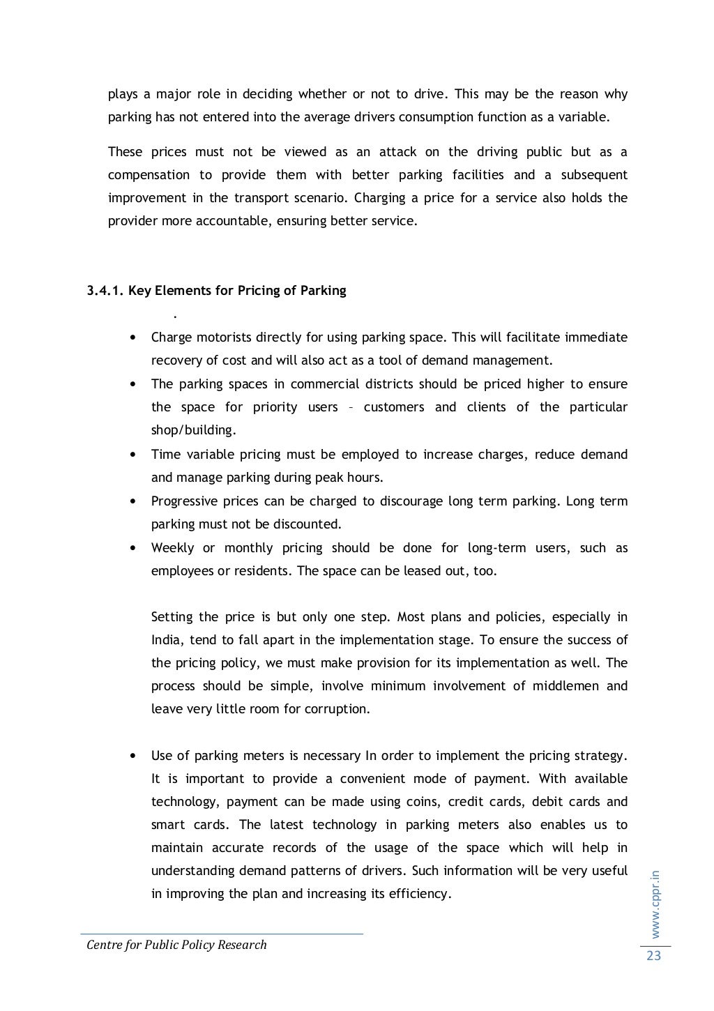 Parking problem solutions picture