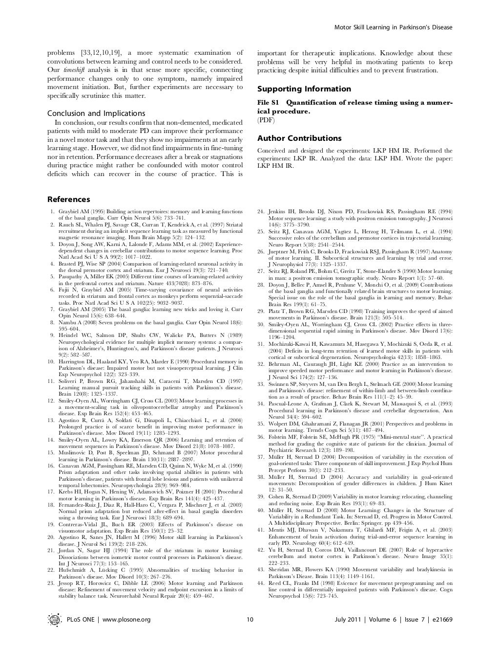 Controllo Motorio E Apprendimento Schmidt Pdf
