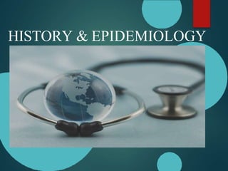 HISTORY & EPIDEMIOLOGY
 