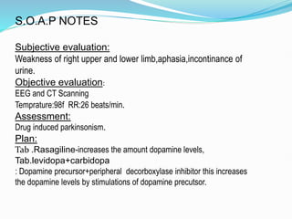 case presentation of Parkinson&rsquo;s disease | PPT