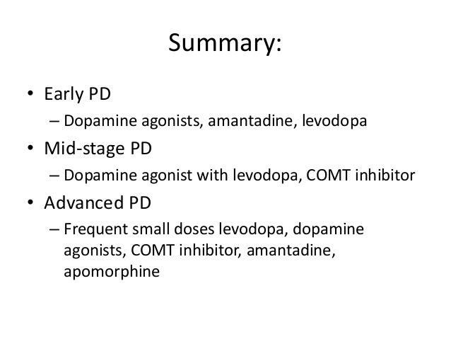 Symmetrel Drug Summary