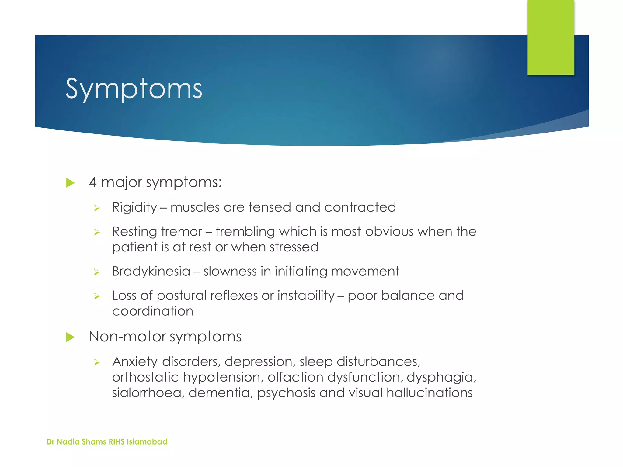 Parkinson's Disease - Neurology | PDF