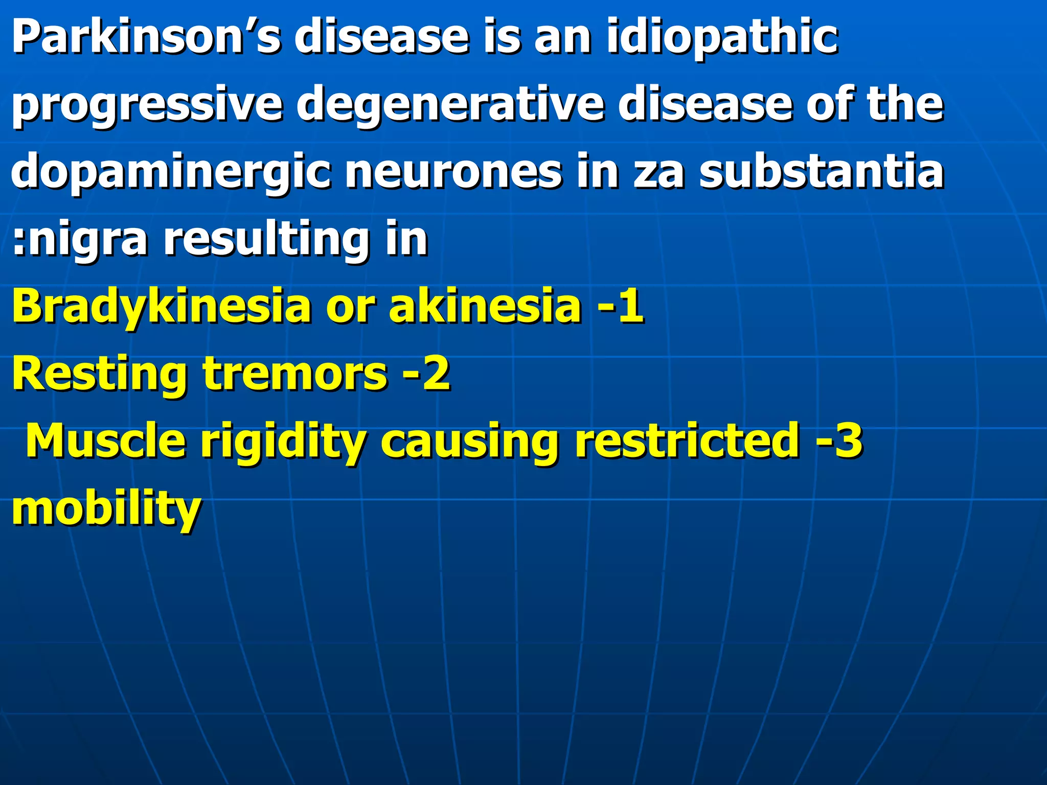 Parkinson’S Disease | PPT