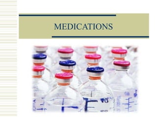 MEDICATIONS 