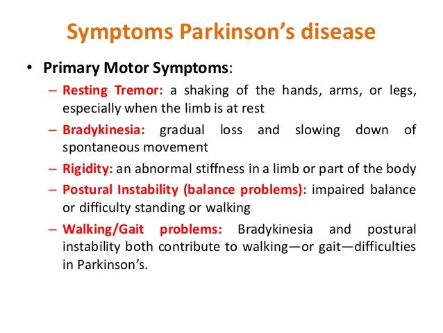 Parkinson S Disease