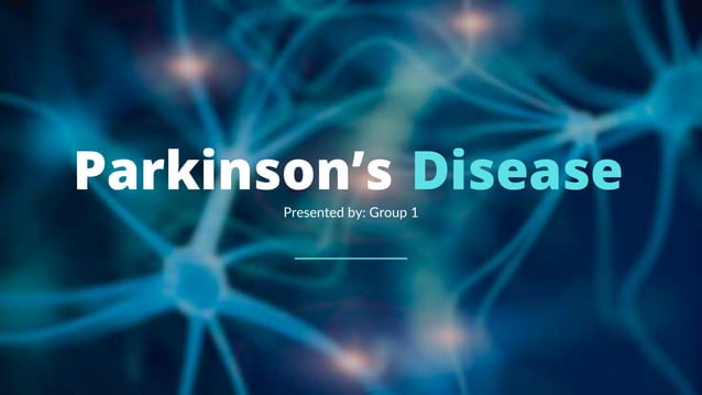 Parkinson S Disease Pptx