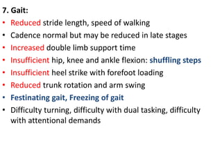 Festinating Parkinson’s Disease. Neurological Physiotherapy | PDF