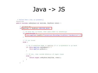 Java -> JS 