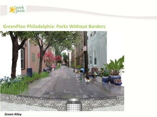 GreenPlan Philadelphia: Parks Without Borders




Green Alley
 