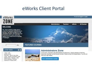 eWorks Client Portal
 