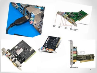 PLACA DE SONIDO ENCORE 6 CANALES Placa de audio profesionalTarjeta de sonido SoundBlaster Live 5.1.