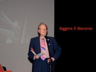 leggere il discorso
 