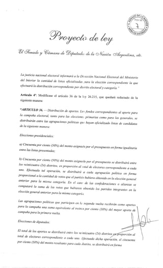 Proyectos de Ley Parlasur en Senado