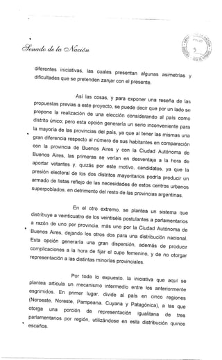 Proyectos de Ley Parlasur en Senado