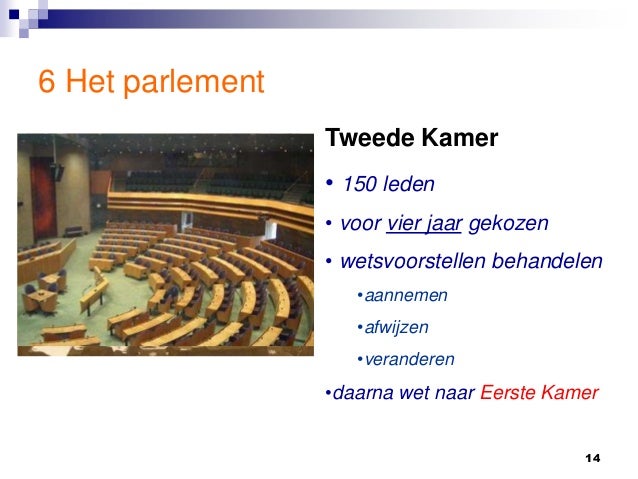 Parlementaire democratie h6