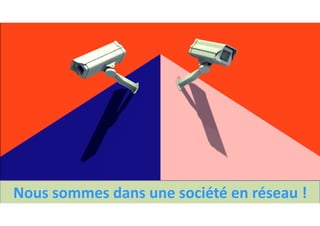 Nous	sommes	dans	une	société	en	réseau	!
 