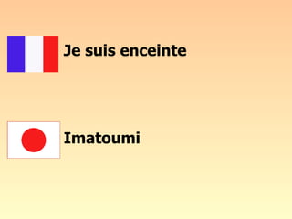 Je suis enceinte Imatoumi 