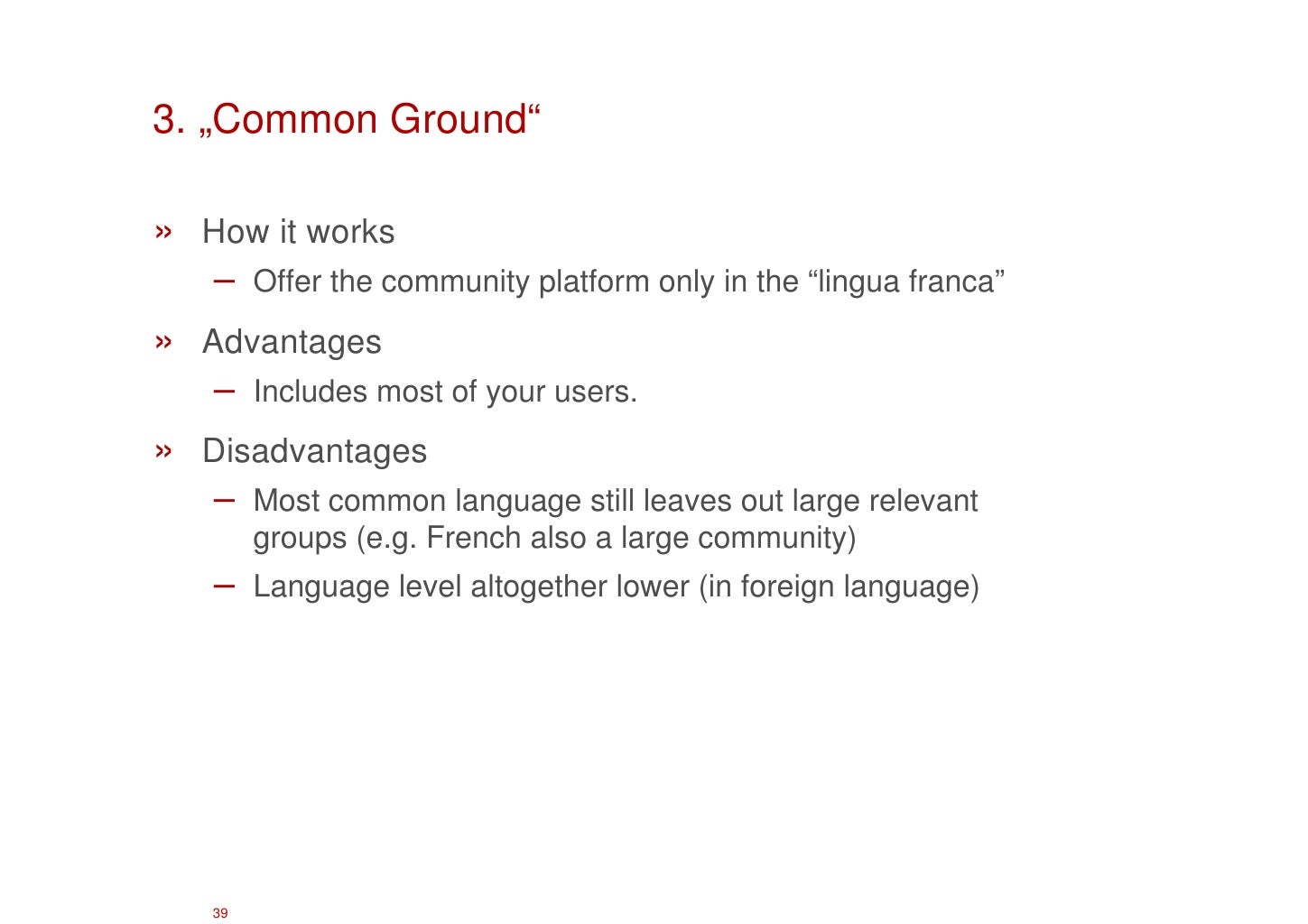 3 Common Ground How