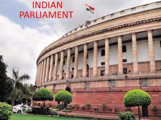 INDIAN
PARLIAMENT
 