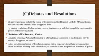 Parliamentary and Legislative and Regulatory Reform Act 2006.pptx