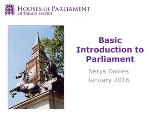 Parliament explained basic introduction to Parliament 14.01.16