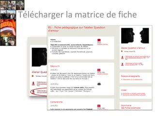 Télécharger la matrice de fiche

27

 