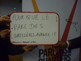 Diaporama Parlons Quartiers