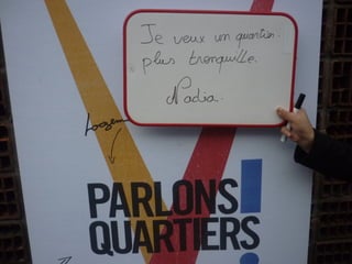 Diaporama Parlons Quartiers