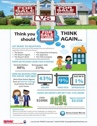 Lisa Humenik, RE/MAX Crossroads * (440)476-4959* AmazingNortheastOhioHomes.com
 