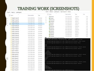 TRAININGWORK (SCREENSHOTS)
 