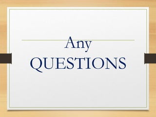Any
QUESTIONS
 