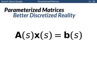 Spectral methods for linear systems with random inputs | PDF
