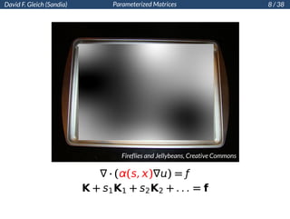 Spectral methods for linear systems with random inputs | PDF
