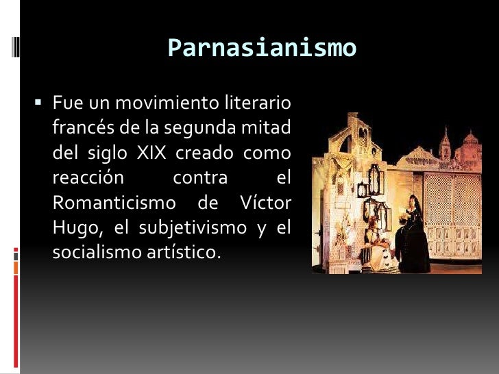 Parnasianismo