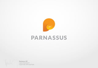 Parnassus OÜ
Logo proposal 01
Logomark with logotype
 