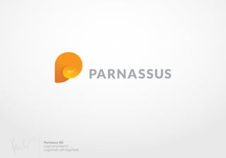 Parnassus OÜ
Logo proposal 01
Logomark with logotype
 