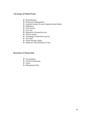 comparative Analysis of mutual fund