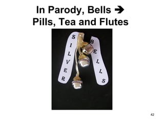 In Parody, Bells 
Pills, Tea and Flutes
42
 