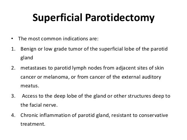 parotidectomy