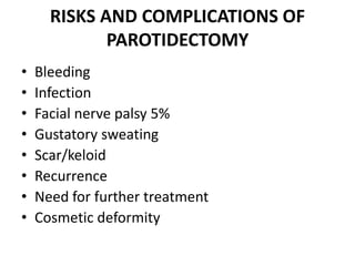 Parotidectomy