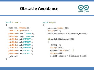 Obstacle Avoidance
 