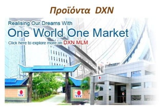 Προϊόντα DXN
 